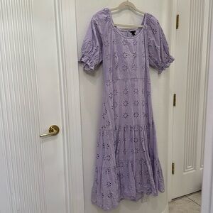 Ann Taylor eyelet flower dress